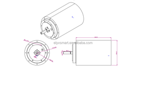 Controlador de Motor BLDC de 46.8KW y 1200RPM para Hélice de Proa Marina, para Barcos de Pesca Eléctricos, Jets RC, Robots Submarinos, Drones y Submarinos - Product Image 6