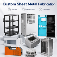 Armoire métallique sur mesure, fabrication de tôlerie de précision, découpe laser, pliage, soudage, service OEM ODM