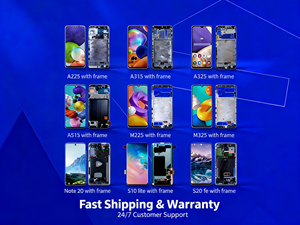 Écran tactile LCD A02S à A50, <span class=keywords><strong>test</strong></span>é individuellement pour une utilisation professionnelle en réparation de téléphones <span class=keywords><strong>Samsung</strong></span> - Product Image 1