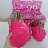 Jouet Squishy Géant Banane Réaliste, Doux, à Remontée Lente, Sensoriel Anti-Stress, Cadeau pour Enfants, Vente en Gros