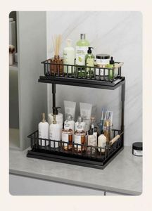 Wooden Kitchen Storage Rack Solid Wood Seasoning <b>Basket</b> Kitchen <b>Sink</b> Cabinet Solid Wood Storage Rack Birch Modern Shelf - Product Image 4