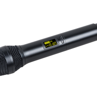 Microphone sans fil professionnel UM1D True Diversity 1 canal, micro portable adapté pour la scène/les performances