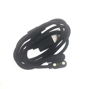 USB DC Cable2.54mm ชาร์จแม่เหล็ก USB 1ถึง2พิน Pogo ขั้วต่อสายแม่เหล็กตัวผู้สำหรับนาฬิกาอัจฉริยะ <span class=keywords><strong>GT88</strong></span> G3 KW18 GT68 Y3 - Product Image 2