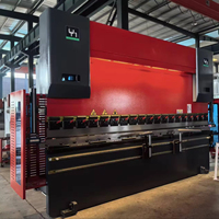 Prensa Plegadora CNC Colgar de Alta Precisión, Totalmente Automática, 8+1 Ejes, 220T, 4000mm, DA69S, Hidráulica