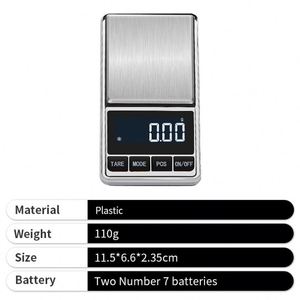 Báscula Digital de Bolsillo Portátil para Joyería con Conversión de Múltiples Unidades 0.01g - Product Image 4