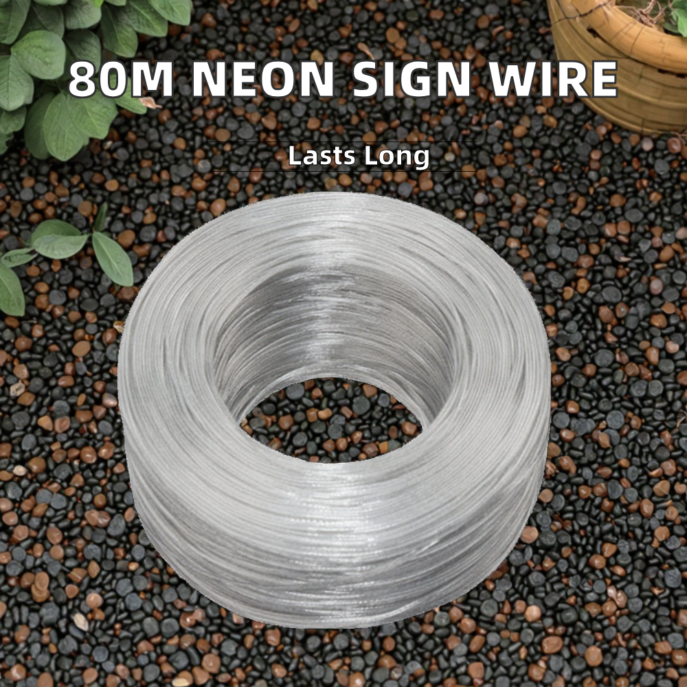 Hot Sales 80m 0.2mm Transparent PVC Electric Wires/Cables for IP67 LED Neon Signs Landscape Application High Quality Neon Lights · image 2