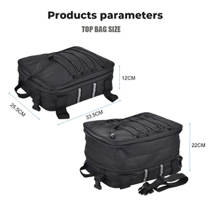 Pour BMW R1200GS R1250GS Adventure LC sac de <span class=keywords><strong>selle</strong></span> de moto sacoche arrière sac de queue - Product Image 5