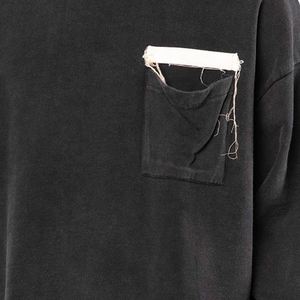 Custom Mens <b>Sweatshirt</b> With Pocket Vintage Heavyweight Oversize <b>Plain</b> <b>Sweatshirt</b> 2025 - Product Image 2