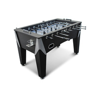 Table de football de table professionnelle personnalisable en MDF pour 2 joueurs, à monnayeur, pour adultes, jeu de kicker d'intérieur