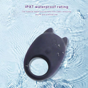 カップル向け遅延射精用ペニスリング、男性用マスターベーター、男性用玩具、コックリング、リトルデビルエクステンダーロックペニスリング - Product Image 3