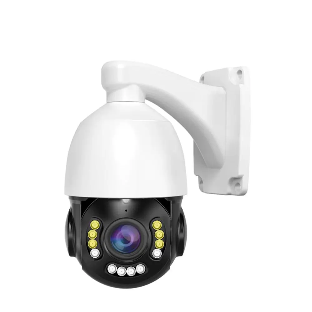 8MP IP Camera 4K 30X Optical Zoom Auto Focus Outdoor POE Security Camera Metal PTZ Speed Dome Camera Support Two Way Audio