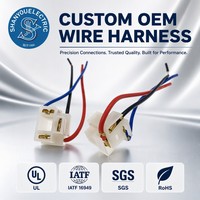Harness Kabel Kustom untuk Soket Lampu H4 OEM