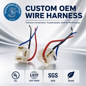 Harness Kabel Kustom untuk Soket Lampu H4 OEM - Product Image 1