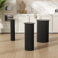 Pieds de meubles ronds en fer pour coiffeuses et tables d'îlot – Design moderne et simple personnalisable