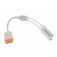 Câble adaptateur de température médical réutilisable Caremed en TPU pour sonde de température GE Healthcare Carescape B850 ISO 4mm
