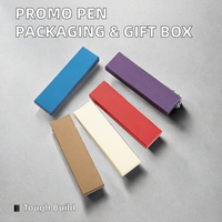 Boîte d'emballage de stylo promotionnel, boîte cadeau de stylo publicitaire, fabriquée en papier durable
