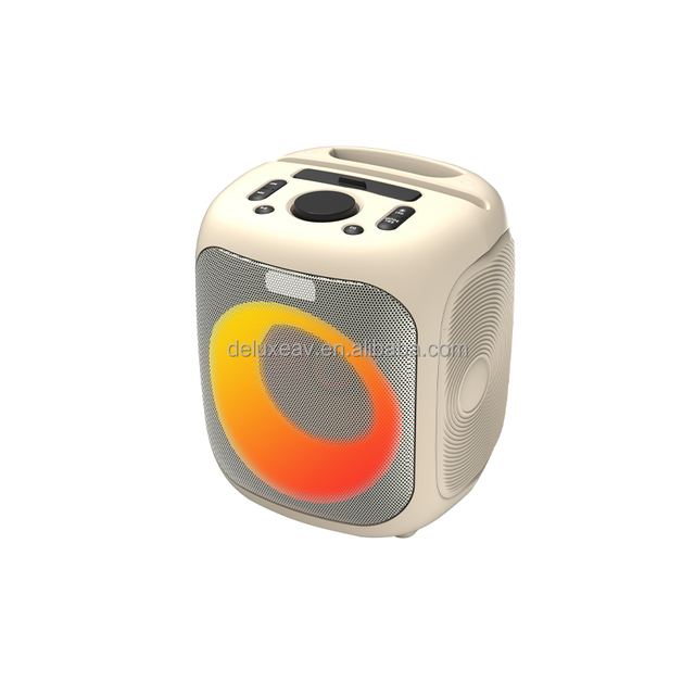 Portable Speaker Single 4-inch TWS Wireless Active FM Radio Professional Audio Multimedia Party Speaker