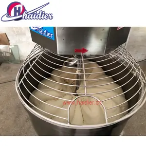 Mangkuk Dilepas Spiral Mixer Adonan Mixer Industri 250 kg