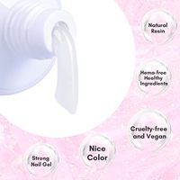 Kit d'extension rapide en polygel UV transparent, blanc, rose, nude, avec tubes de 30g et 60g pour la beauté des ongles (OEM)