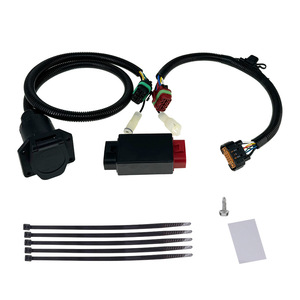 Trailer Wiring <b>Harness</b> 7 Pin 1 Meter For Palisade Santa Fe Telluride 56466 IP65 PVC Insulation - Product Image 1
