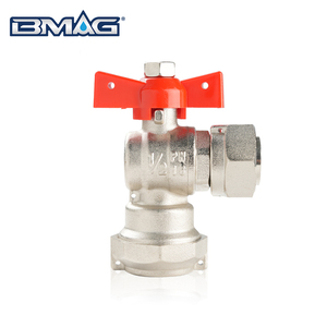 Bmag OEM cw617n Đồng hồ nước Nickel mạ điều khiển bằng tay nước bướm xử lý giả mạo Nam Nữ chủ đề <span class=keywords><strong>Brass</strong></span> bóng van - Product Image 5