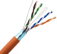Câble réseau Brothers-Y 1000 pieds 305 m Boîte Bleu UTP CAT6 4 paires 23AWG Cuivre Gaine en PVC Câble LAN