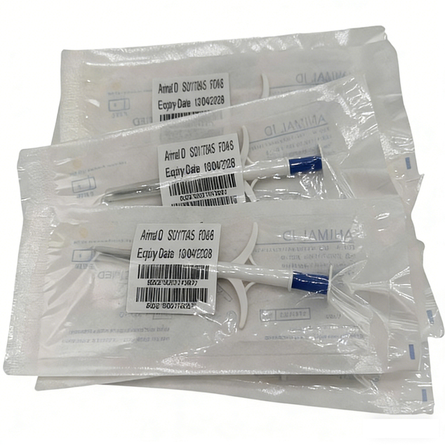 134.2KHz EM4305 Programmable Dog & Cat Mini Microchip RFID Glass Chip Tag for Animal ID & Tracking 10-Year Guarantee