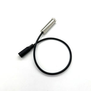 Módulo láser de punto 520nm 100MW 12x40mm 3-5VDC Lente de vidrio Módulo de diodo láser de posicionamiento ajustable con fuente de alimentación - Product Image 5