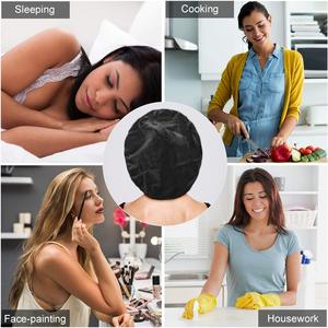 <span class=keywords><strong>Bonnet</strong></span> en Soie Personnalisé avec Logo pour Dormir, Double Couche, Réglable, en <span class=keywords><strong>Satin</strong></span>, Réduit la Frottement, Prévient les Frisottis, Cheveux Bouclés, OEM - Product Image 4