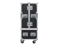 Flight case double pour téléviseurs 85 pouces, Flight case personnalisé pour écran