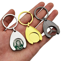 Promotionnel en gros pas cher personnalisé en métal Euro Coin Token Supermarché Panier Jeton Chariot Coin Porte-clés