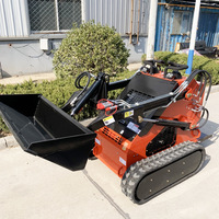 Nouveau chariot élévateur électrique multifonctionnel modèle JT-00 à chenilles, dimensions des fourches 1100x1100x1100mm, pour usage agricole