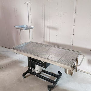 Sıcak satış paslanmaz çelik veteriner cerrahi alet masa hayvan hayvan cerrahi veteriner ameliyat masası için çalışma yatağı - Product Image 1