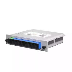 Divisor de Fibra Óptica PLC 1x8 SC APC/<span class=keywords><strong>UPC</strong></span>, Tipo Cassette LGX Sin Bloqueo para Redes FTTH FTTB PON - Product Image 1