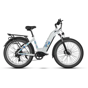 Sepeda listrik Lifepo4 sepeda Lithium E, sepeda Motor listrik Mini Trail Wanita sepeda listrik sepeda Motor dewasa