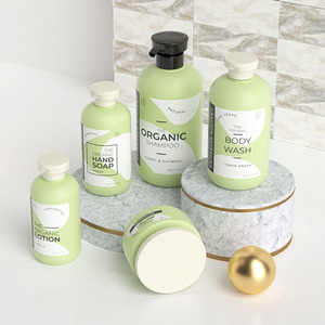 Bình Bơm Tròn Boston Bằng Nhựa <span class=keywords><strong>HDPE</strong></span> Màu Xanh Lá Tùy Chỉnh Bình Đựng Mỹ Phẩm Cho Dầu Gội Lotion Phòng Tắm - Product Image 4