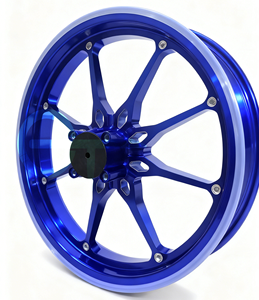 Rines de Aluminio Grabados por CNC para Honda Giorno - 122.5J/122.15J, Ligeros, Personalizados, Resistentes al Clima Tropical - Product Image 1