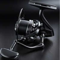 Moulinet de Pêche Surf Casting à Longue Portée NGK2 5+1 8000-14000, Résistance 20 KG, Ratio 6.2:1, Corps en Aluminium CNC