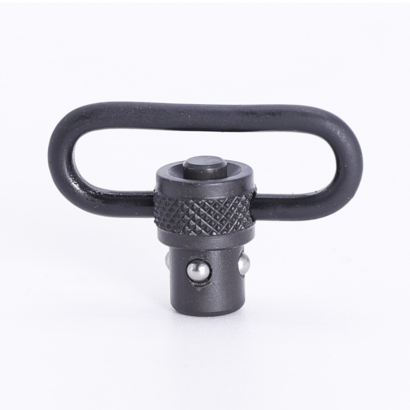 Aplus 1.25 Inch Phosphating grey Quick Release Detachable Sling Swivel with QD Push Button for rifle sling