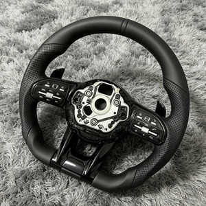 Volante de Cuero en Oferta para <span class=keywords><strong>Mercedes</strong></span> Benz AMG Clase C E S G W164 W166 W204 W205 W222 W253 W257 S320 S500 G500 G55 G63 - Product Image 3