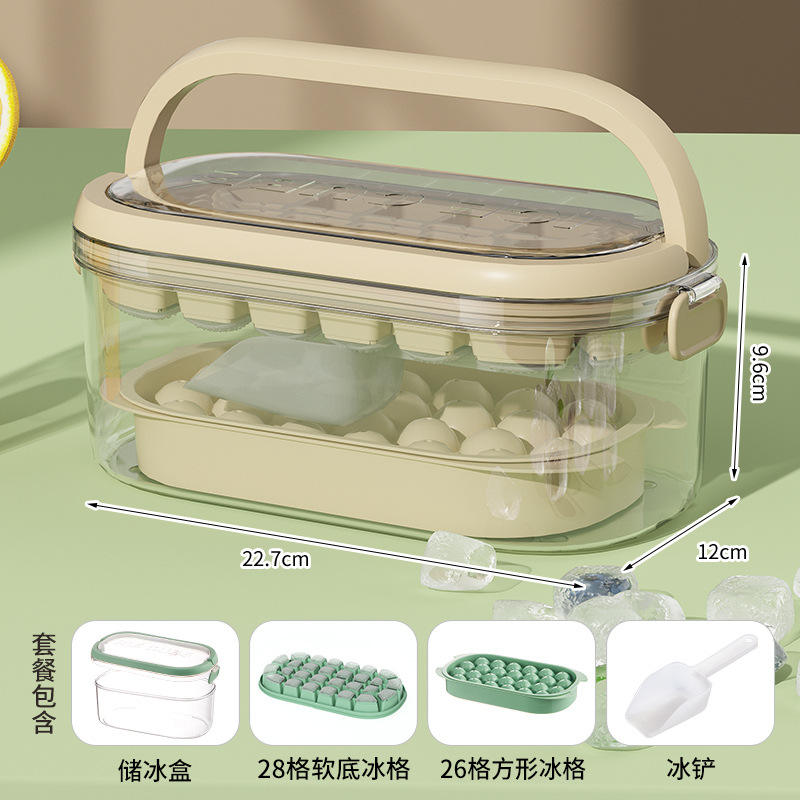 [พื้นนุ่ม] ชุดสองชั้นสีเบจ