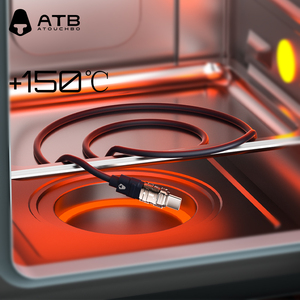 Nuevo Cable de Datos Tipo-C de Silicona Colorido, Anti-Doblez, Carga Rápida para <span class=keywords><strong>iPhone</strong></span> 17/16/15/14/13/12/<span class=keywords><strong>11</strong></span>, Uso con Computadora e Impresora - Product Image 5
