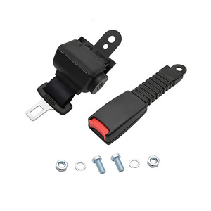 Boucle de ceinture de sécurité universelle rétractable à 2 points avec sangle pour voiturette de golf, UTV, Go Kart - Product Image 5
