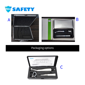 Generador de E de seguridad portátil, Unidad <span class=keywords><strong>dental</strong></span> de mano con rodamiento de cerámica, pieza de mano de alta velocidad con luz led - Product Image 5