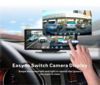 Universal 10,26 pulgadas Carplay pantalla táctil portátil inalámbrico Auto DVR con GPS y MP5 10,26 pulgadas pantalla de reproducción de coche