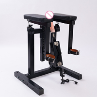 Mobilier BDSM avec Télécommande, Machine à Sexe, Chaise Sexuelle, Cadre de Contrainte pour Orgasme Forcé, Équipement de Flirt SM Bondage pour Couples