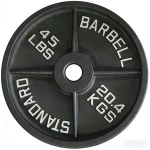 Factory Wholesale, Home <strong>and</strong> Commercial Gyms, Four Rib Paint Covered Cast Iron <strong>Barbell</strong> <strong>and</strong> <strong>Weight</strong> Plate - Product Image 5