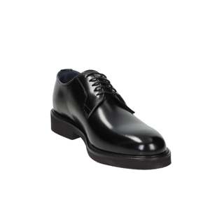 Chaussures habillées Gino Tagli Derby noires pour homme, talon de 3 cm, taille 46 - Product Image 4
