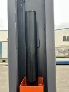 Gato de autobús <span class=keywords><strong>manual</strong></span> de cuatro columnas de servicio pesado Columna de elevación de camión neumático inalámbrico para bloqueos de carreteras Elevadores de automóviles - Product Image 3