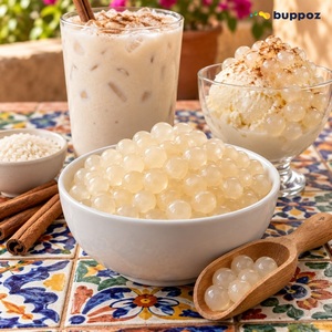 Wholesale Juice Filled Bursting Pearls Bubble Tea Milk Tea Fruit Tea Dessert Topping Brazilian Berry <b>Popping</b> <b>Boba</b> - Product Image 5